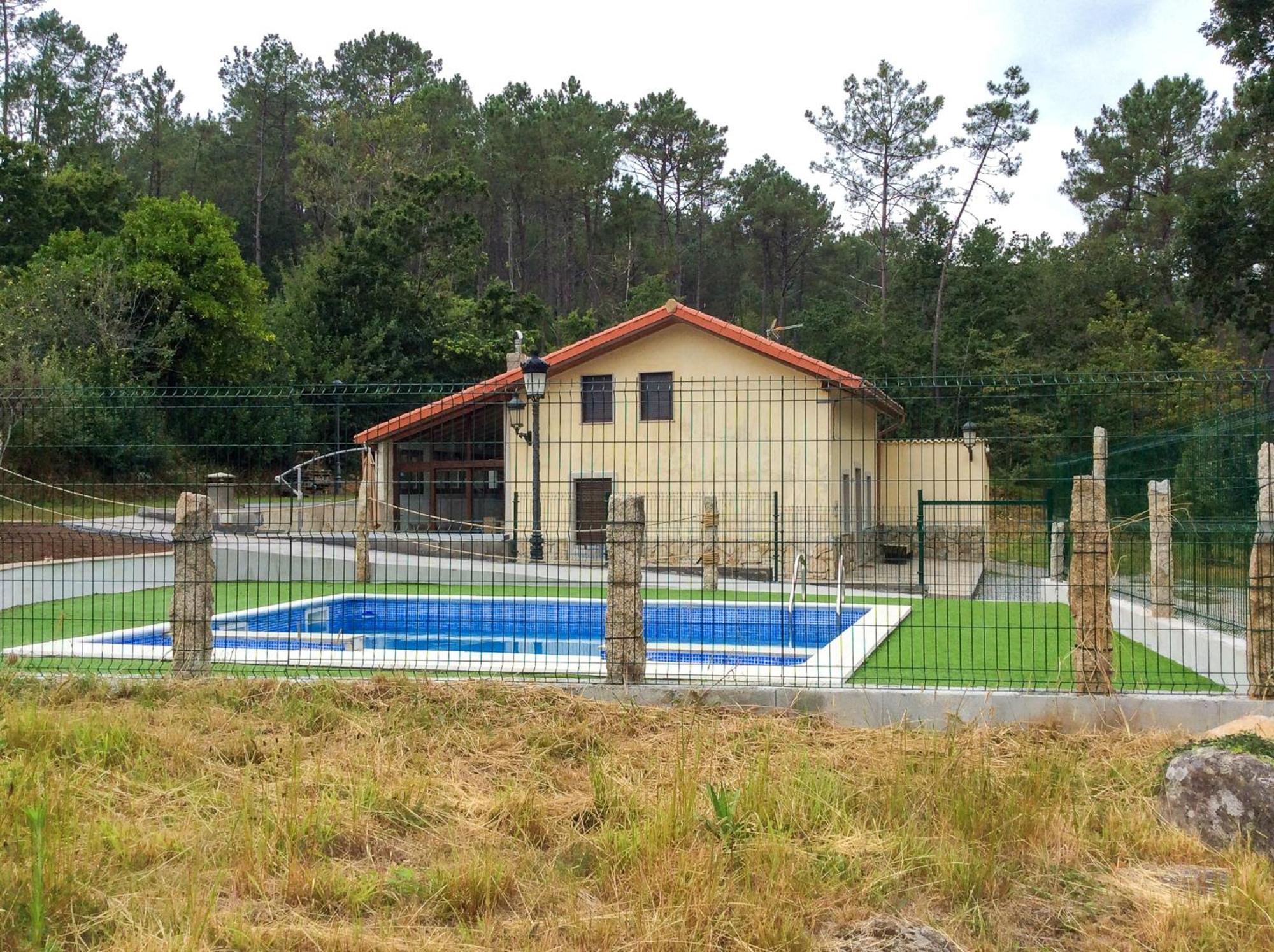Villa Casa Iria Lousame Esterno foto