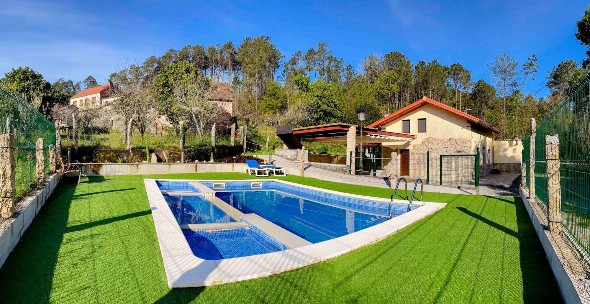 Villa Casa Iria Lousame Esterno foto